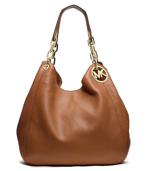 fulton large tote by michael kors dillards|fulton leather shoulder bag.